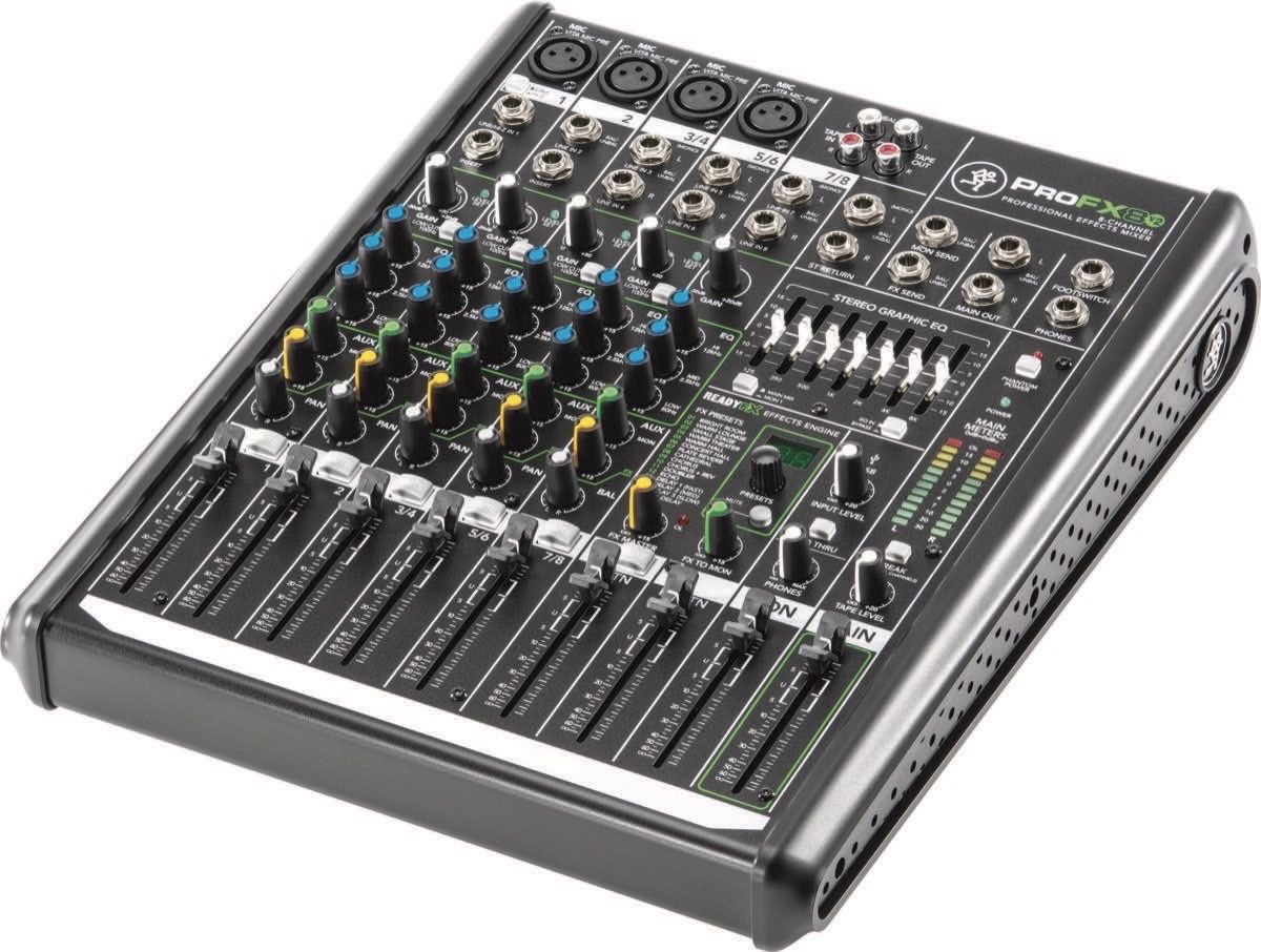 Mackie ProFX8 v2 USB Mixer with FX, 8-Channel | zZounds