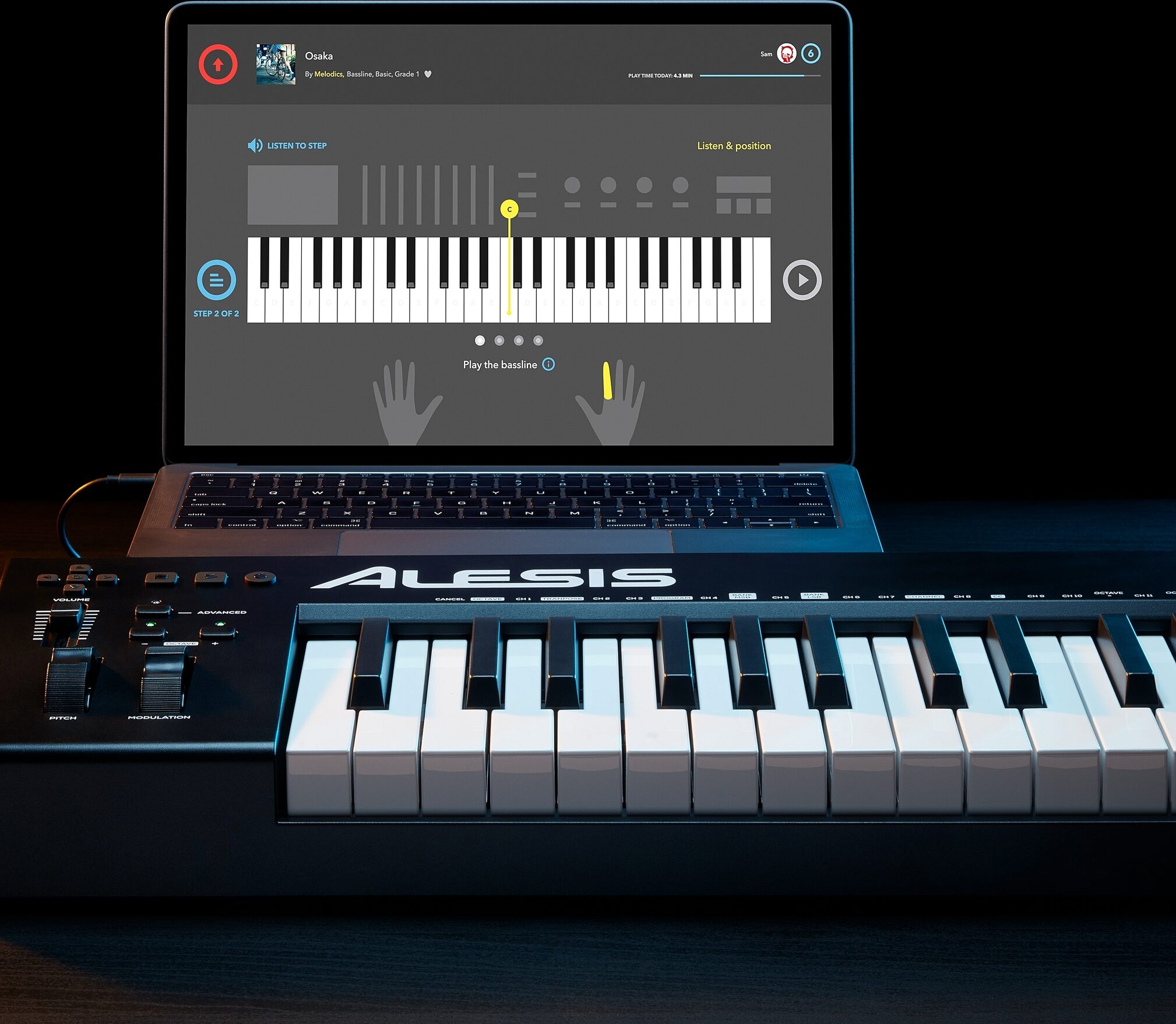 Alesis Q88 MKII USB MIDI Keyboard Controller, 88-Key | zZounds