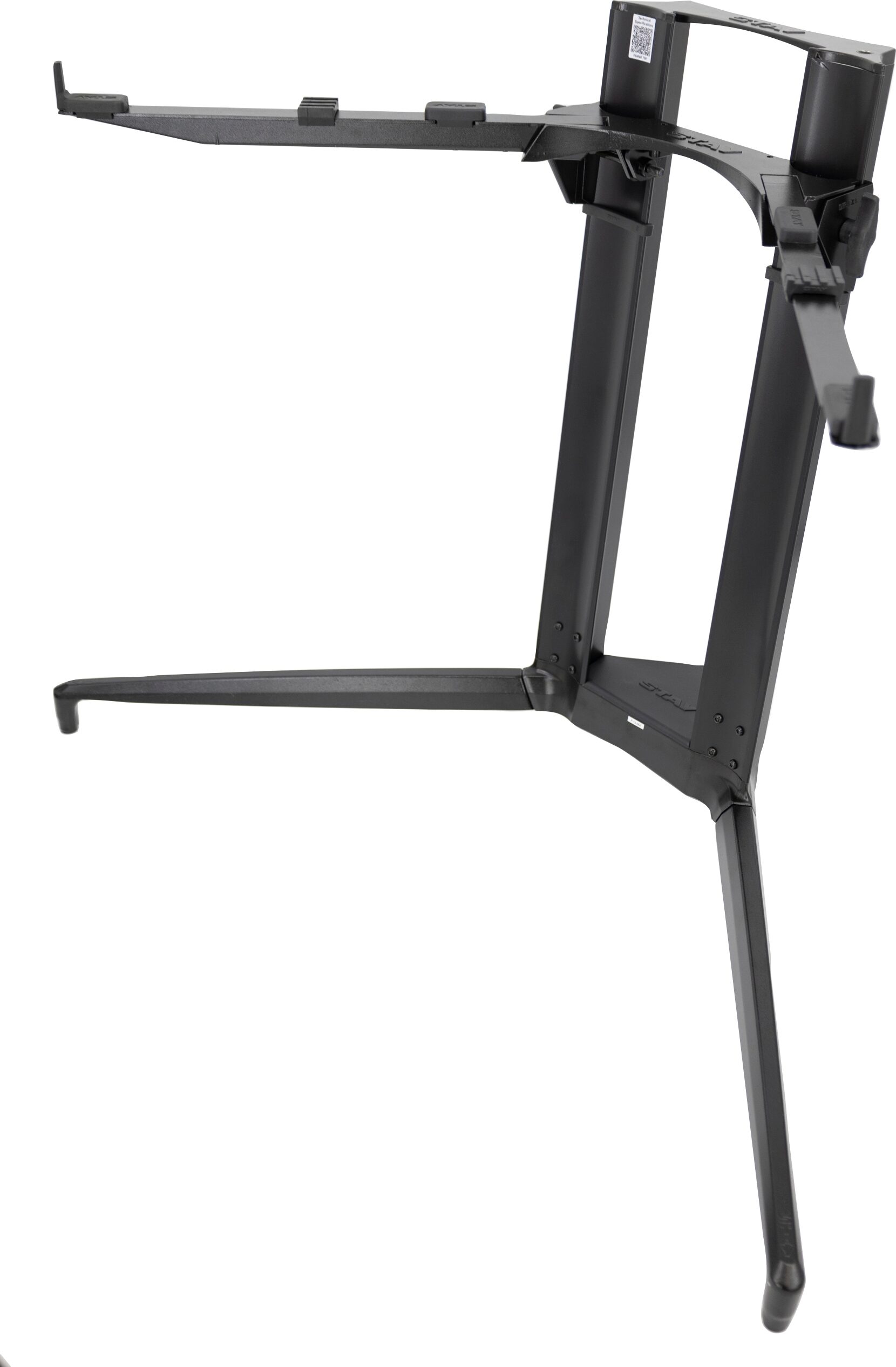 Quik Lok by Stay Piano 700 Keyboard Stand, Black, Action Position Back
