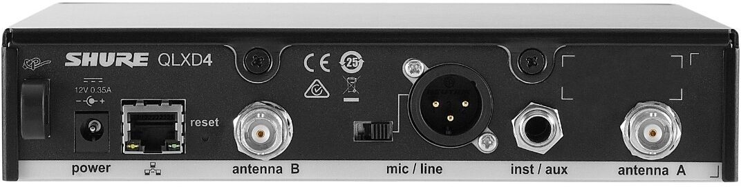 Wireless　QLXD24/B87A　Shure　with　Beta　Microphone　System　87a