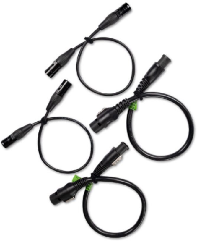 QSC LAKITJNA Jumper Kit PowerCON and Ethernet, New, Action Position Back