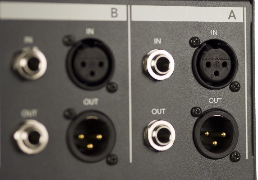 Mackie QuadEQ 4-Channel Digital Graphic Equalizer, Channel A Rear