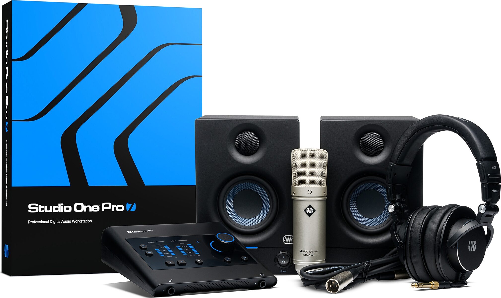 PreSonus Quantum ES Ultimate Bundle, New, main w sw fixed