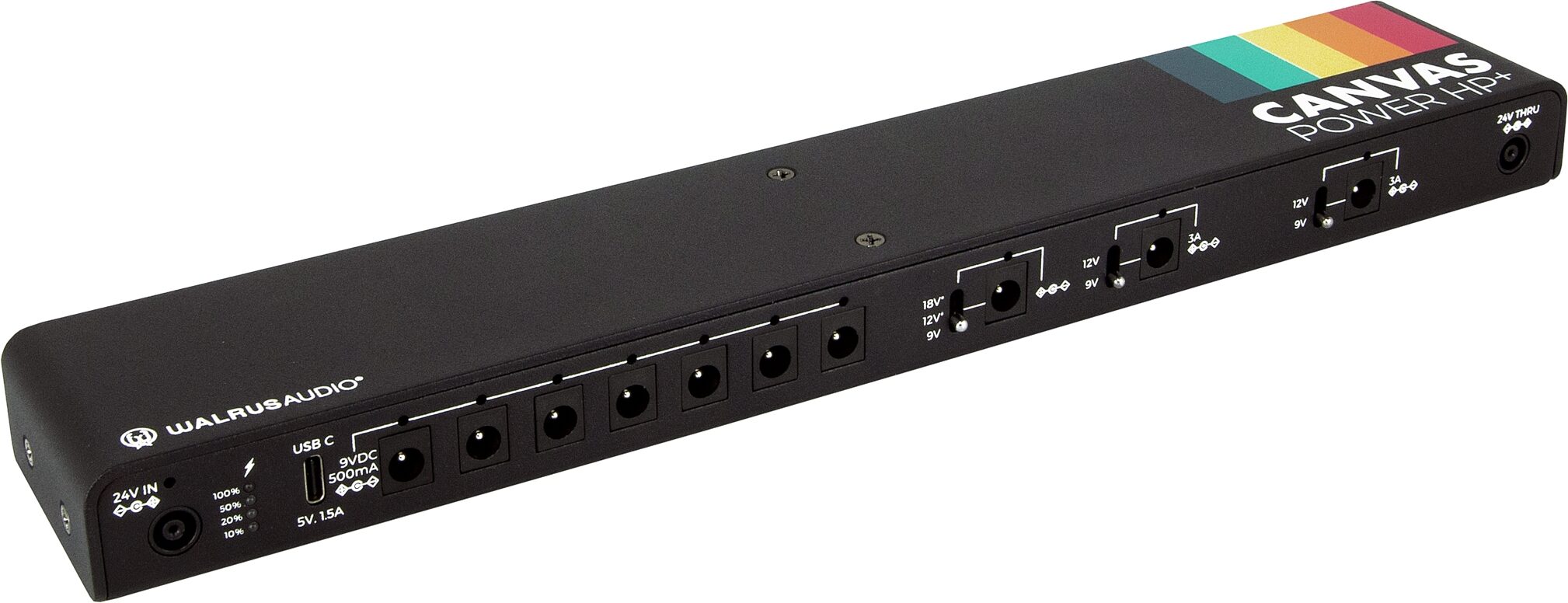 Walrus Audio Canvas Power HP Plus Link, New, Action Position Back