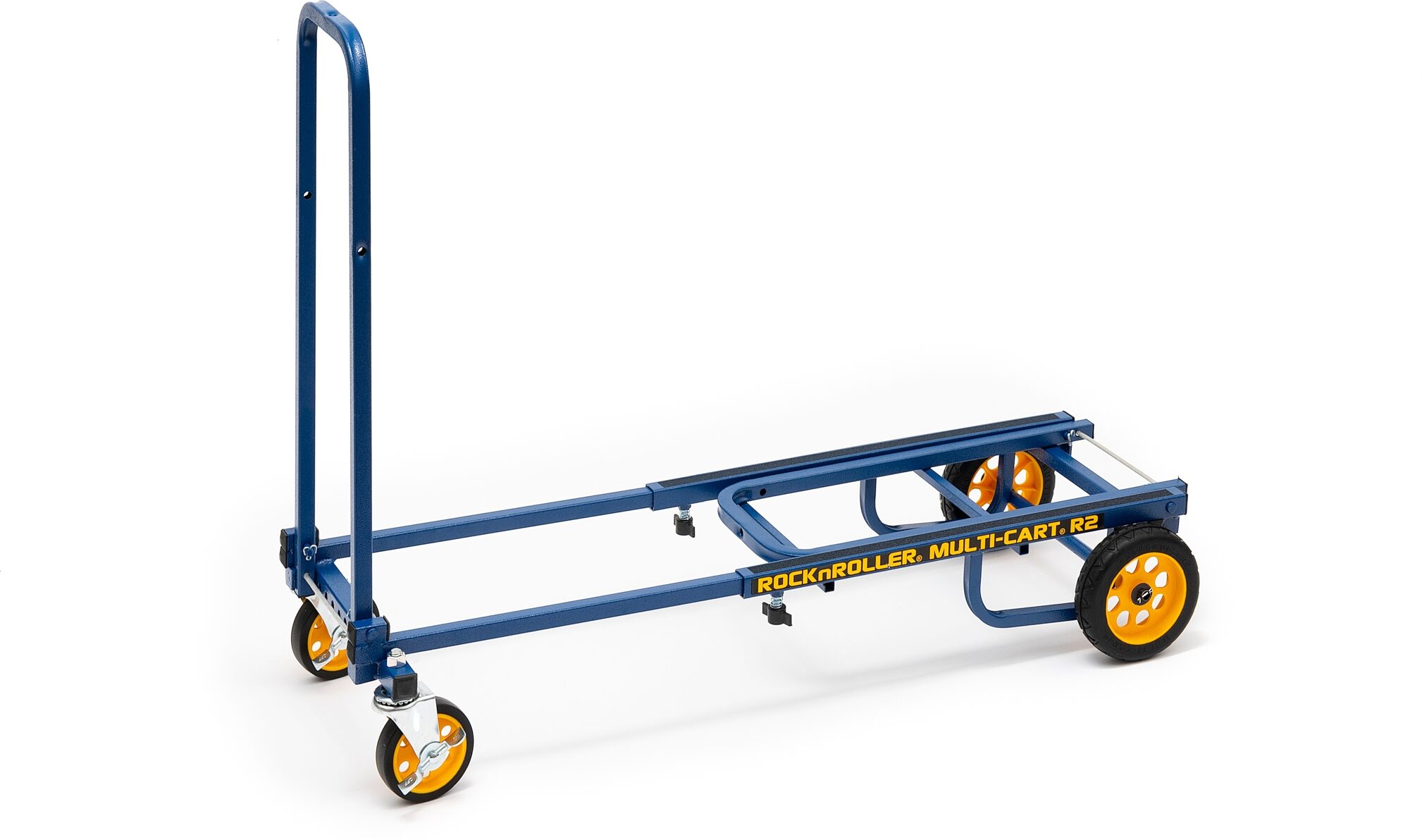 RocknRoller R2RT Multi-Cart, Blue, Action Position Back