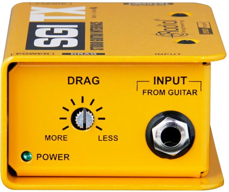 Radial SGI Jensen Guitar Line Driver System, New, Action Position Back