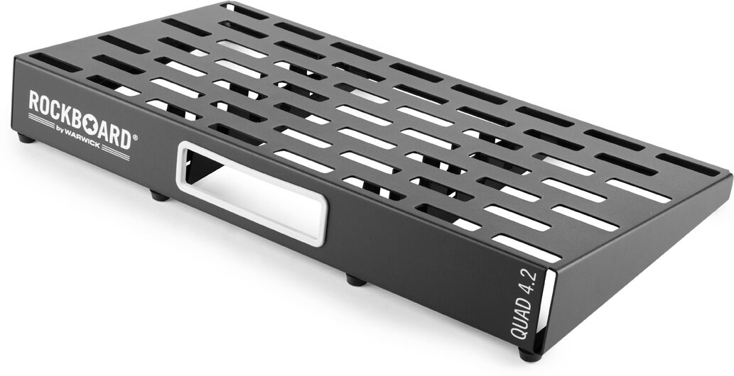 RockBoard QUAD 4.2 PedalBoard (with Gig Bag), New, Action Position Back