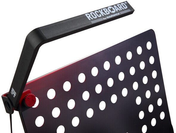 RockBoard Pedalboard LED Light with Universal Clamp, New, Action Position Back