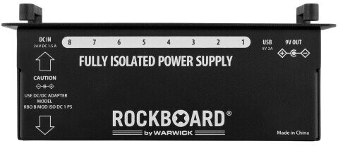 RockBoard Power MOD ISO DC 1 Multi-Power Supply, New, Action Position Back