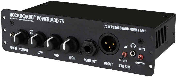 RockBoard PowerMOD 75 Pedalboard Amplifier (75 Watts), New, Action Position Back