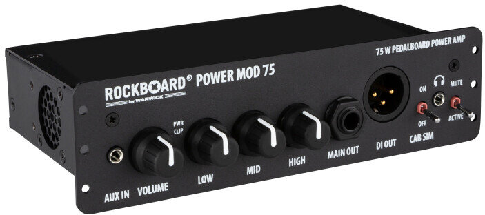 RockBoard PowerMOD 75 Pedalboard Amplifier (75 Watts), New, Action Position Back