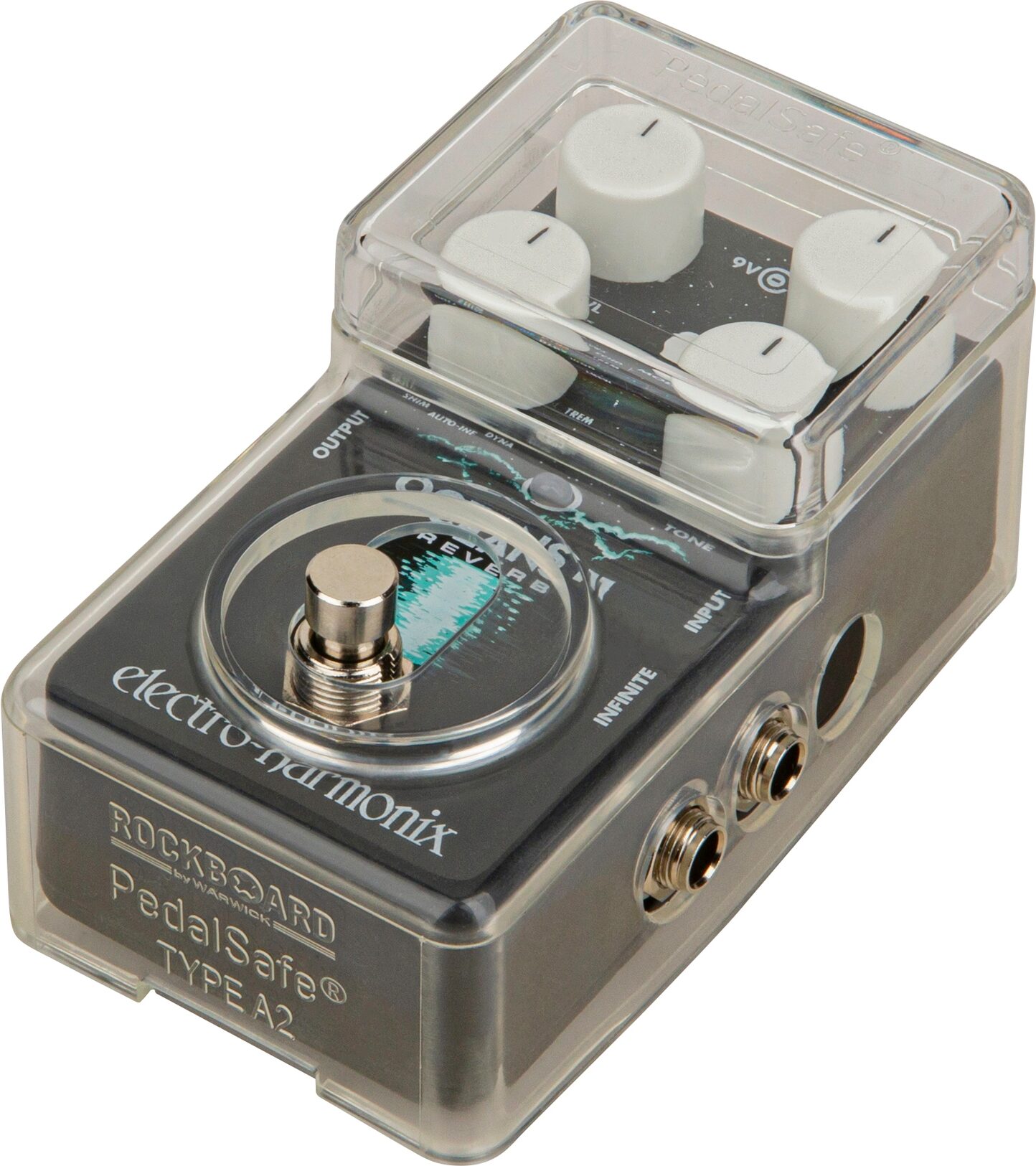 RockBoard PedalSafe Type A2 Cover/Mount, Action Position Back