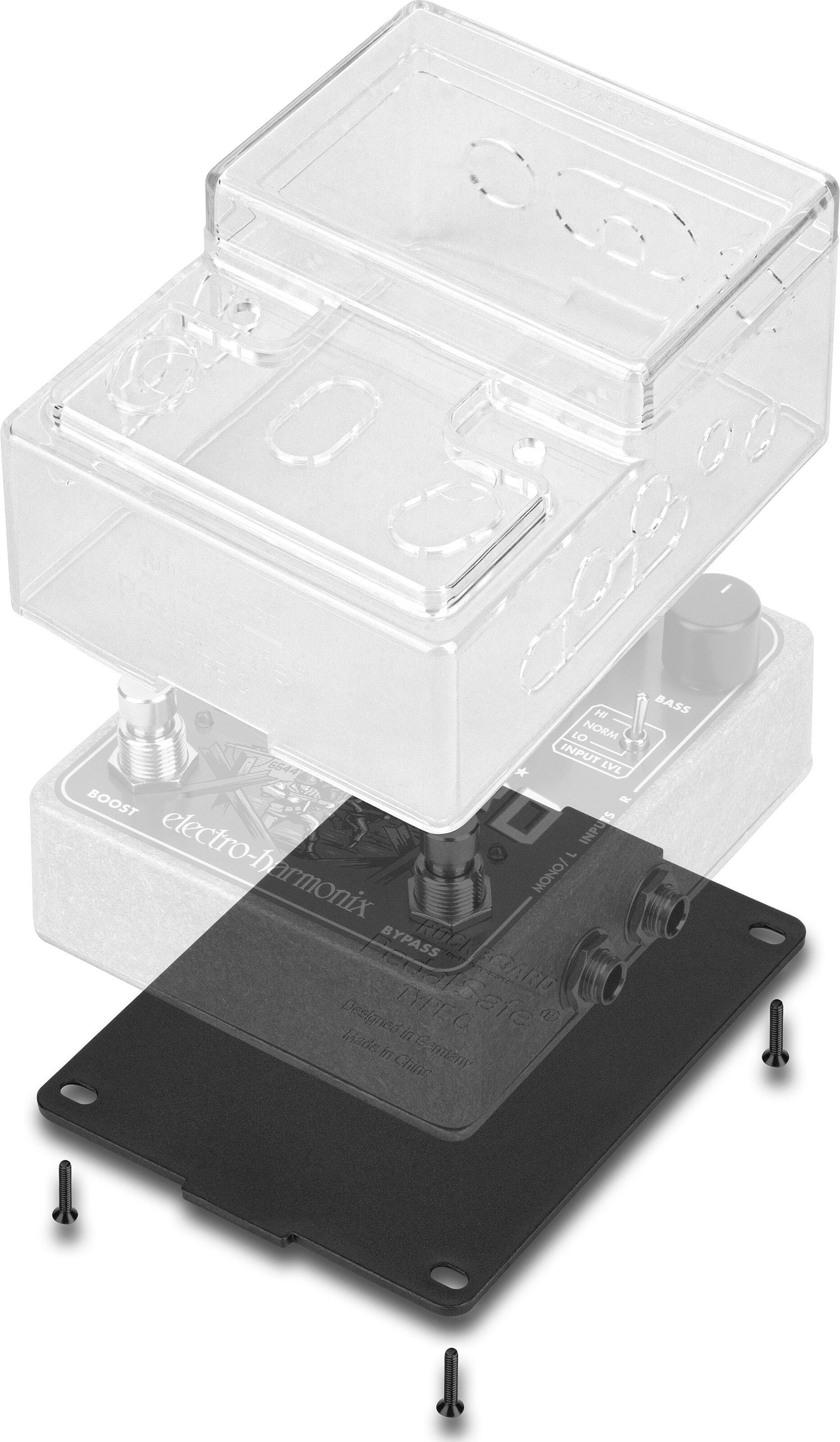 RockBoard PedalSafe Type C Cover/Mount, Action Position Back