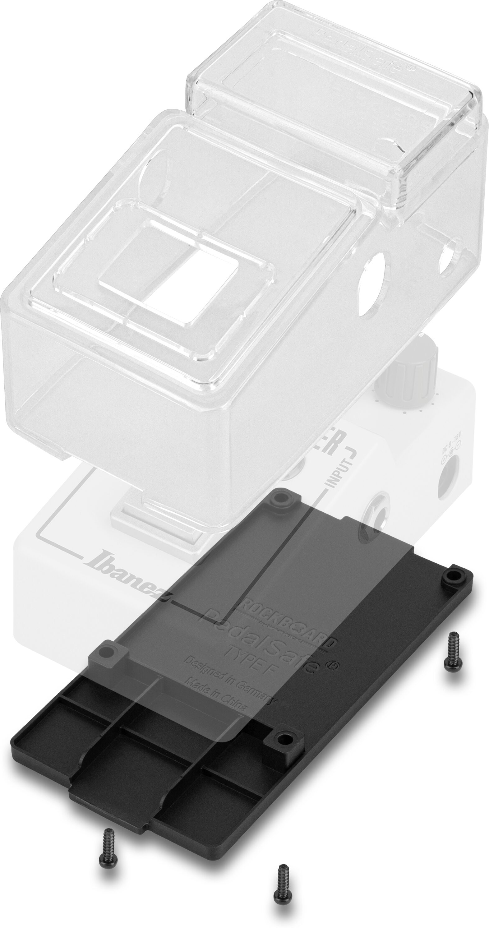 RockBoard PedalSafe Type F Cover/Mount, Action Position Back