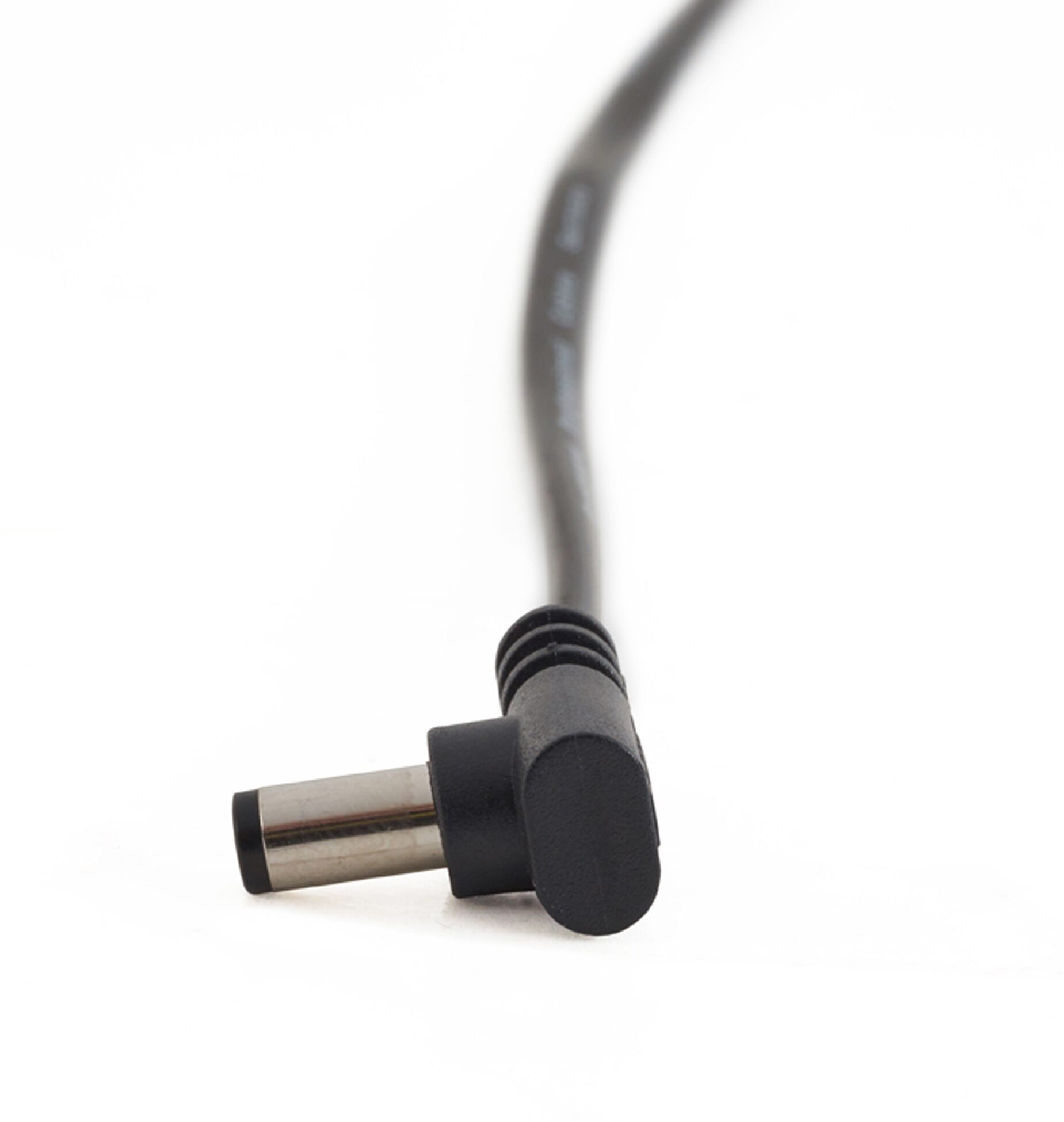 RockBoard Flat Power Angled Instrument Cable, 15 centimeter, Action Position Back