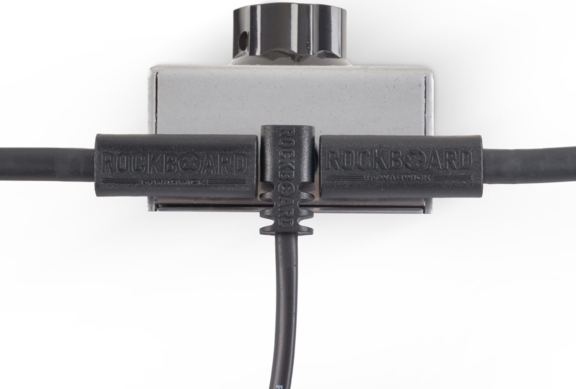 RockBoard Flat Power Angled Instrument Cable, 15 centimeter, Action Position Back