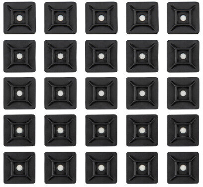 Rockboard Cable Set, 50 CableTies and 25 Holders, Action Position Back