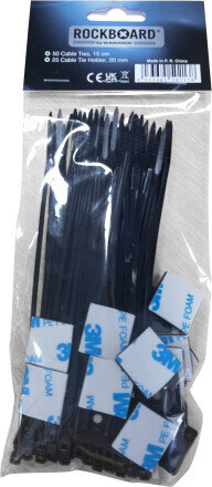 Rockboard Cable Set, 50 CableTies and 25 Holders, Action Position Back