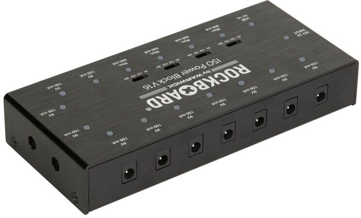 RockBoard ISO Power Block V16 Isolated Multi-Power Supply, New, Action Position Back