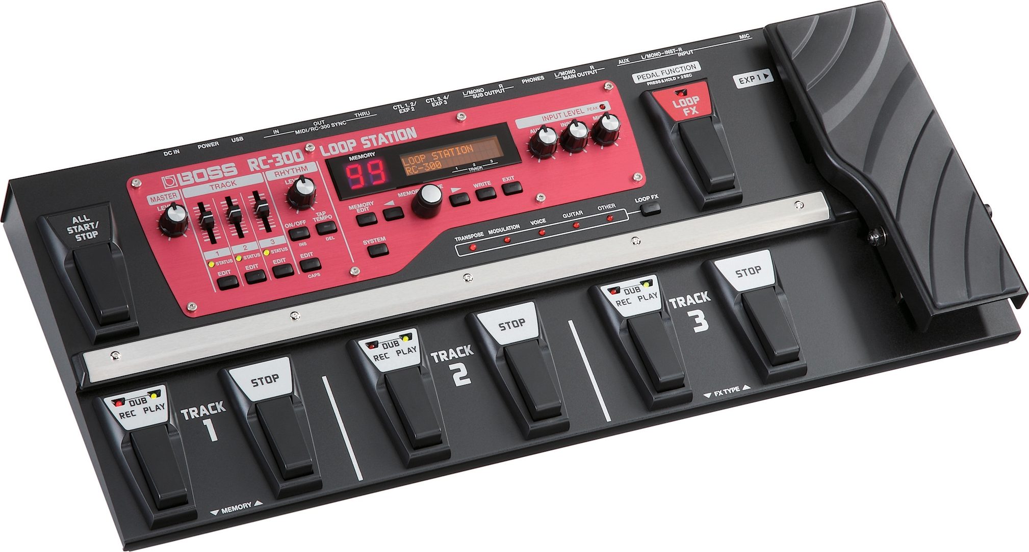 BOSS RC-300 ループステーション ハードケースつき - エフェクター