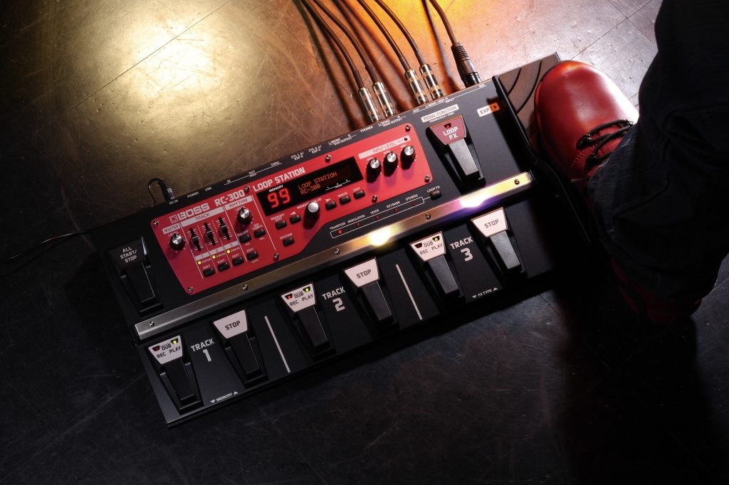 PEDALERA GUITARRA BOSS RC-300 LOOP STATION