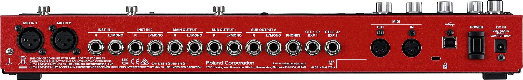 Boss RC-600 Loop Station Pedal