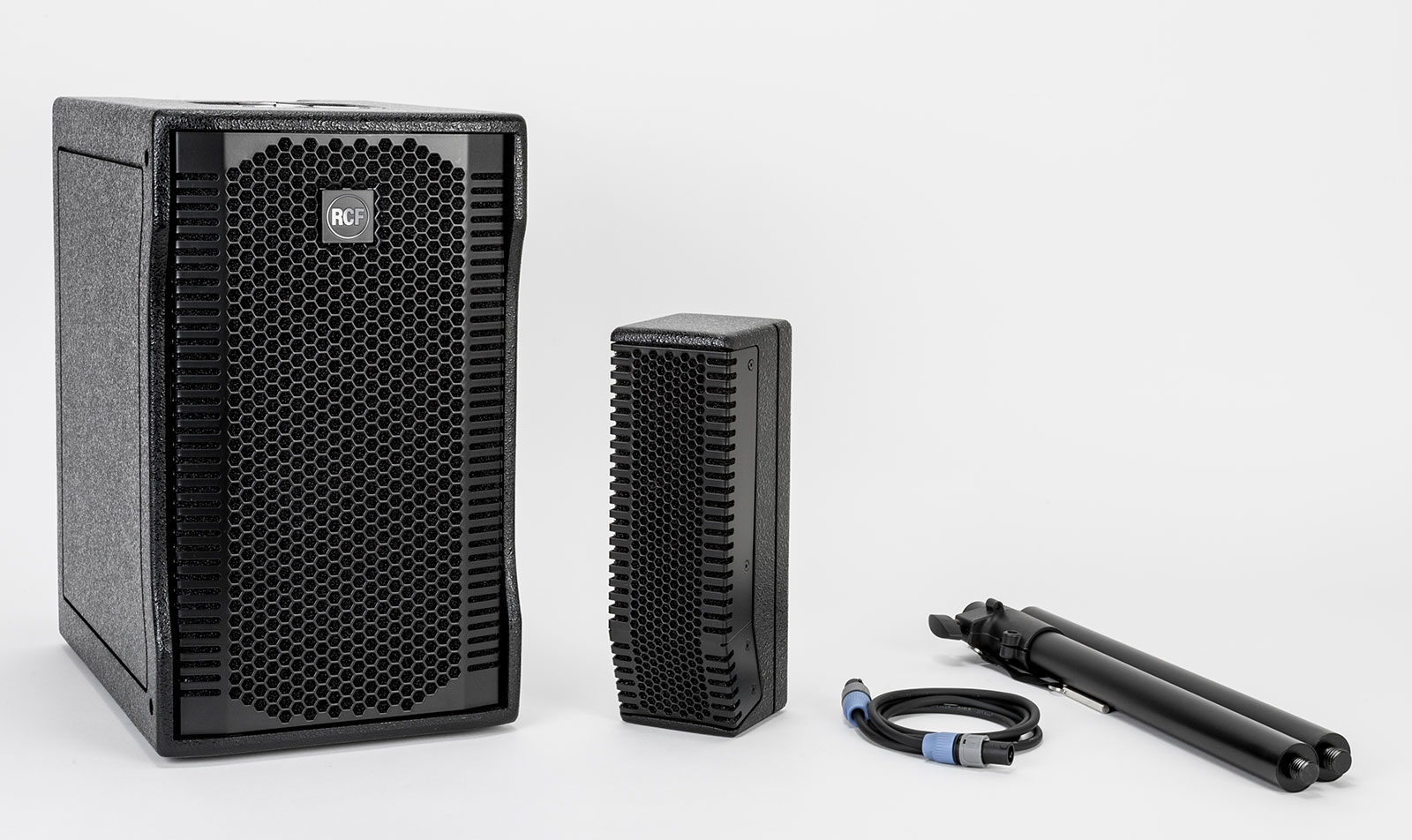 Serrated thespian Fancy RCF EVOX 5 Portable Compact Line Array PA System | zZounds
