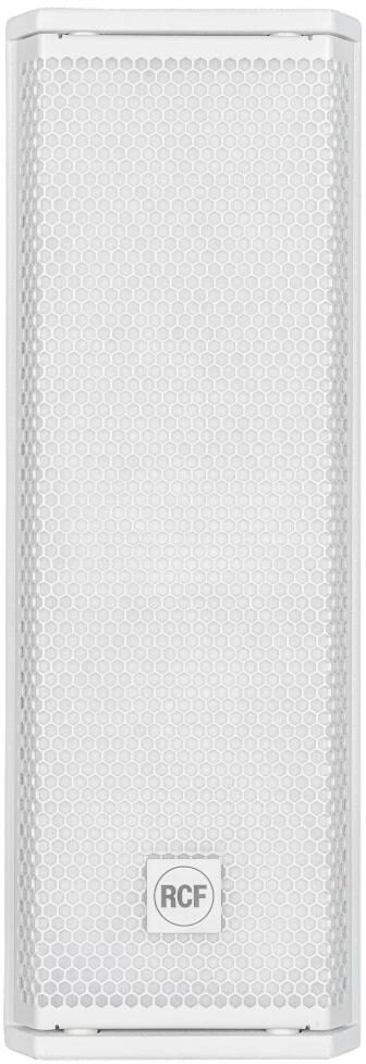 RCF NXL 14-A Compact Active 2-Way Point Source Speaker (2100 Watts), White, Action Position Back