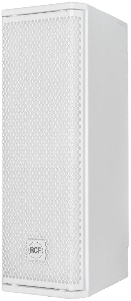RCF NXL 14-A Compact Active 2-Way Point Source Speaker (2100 Watts), White, Action Position Back
