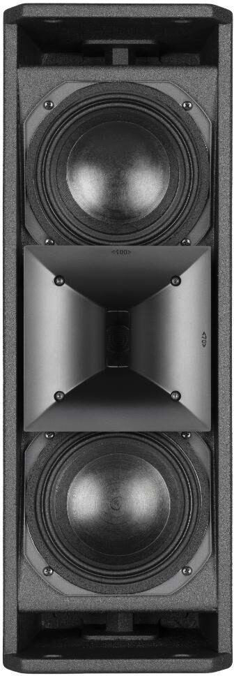 RCF NXL 14-A Compact Active 2-Way Point Source Speaker (2100 Watts), Black, Action Position Back