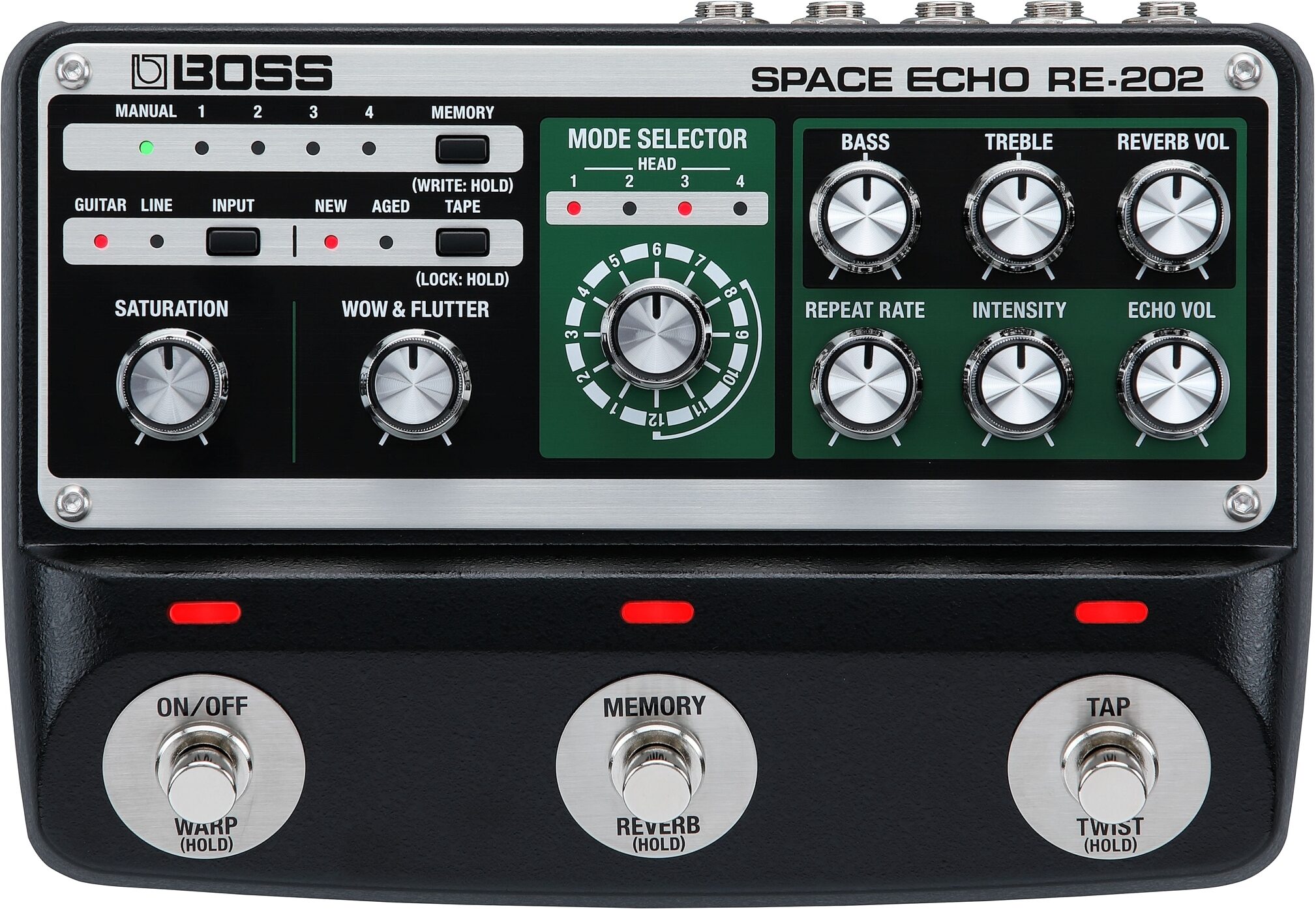 Boss RE-202 Space Echo Delay Pedal | zZounds