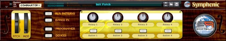 Sonic Reality Volume 5: Symphonic Refills for Reason, Screenshot