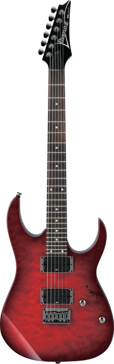 購入オーダー ibanez エレキギター RG421QM （24フレット） rocstones