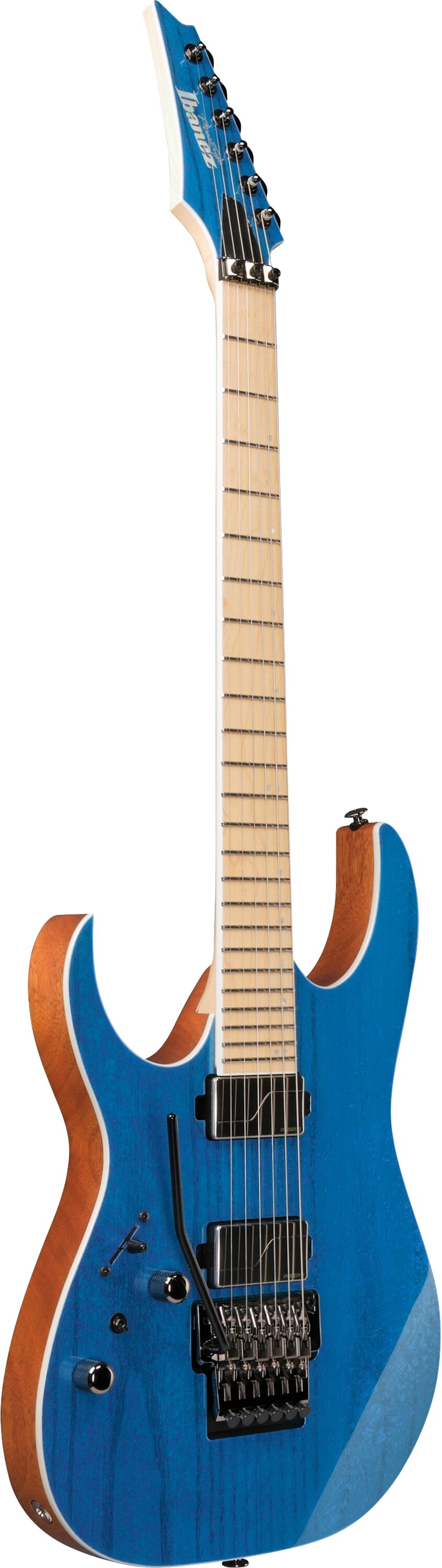 Ibanez RG5120ML Prestige Electric Guitar (with Case), Frozen Ocean, Action Position Back