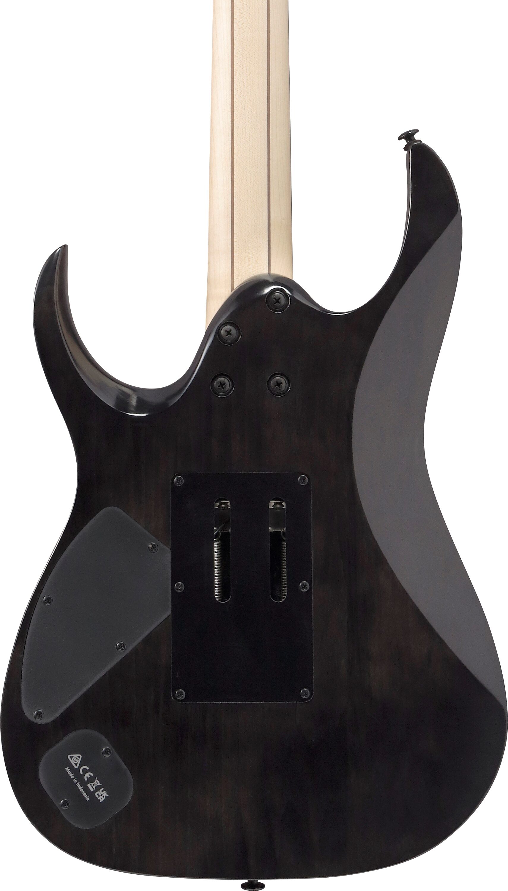 Ibanez RGA20P1PB Premium Electric Guitar (with Gig Bag), Cosmic Blue Burst, Action Position Back
