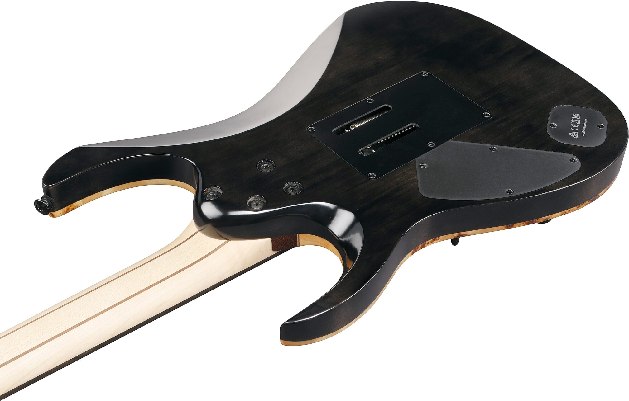 Ibanez RGA20P1PB Premium Electric Guitar (with Gig Bag), Cosmic Blue Burst, Action Position Back