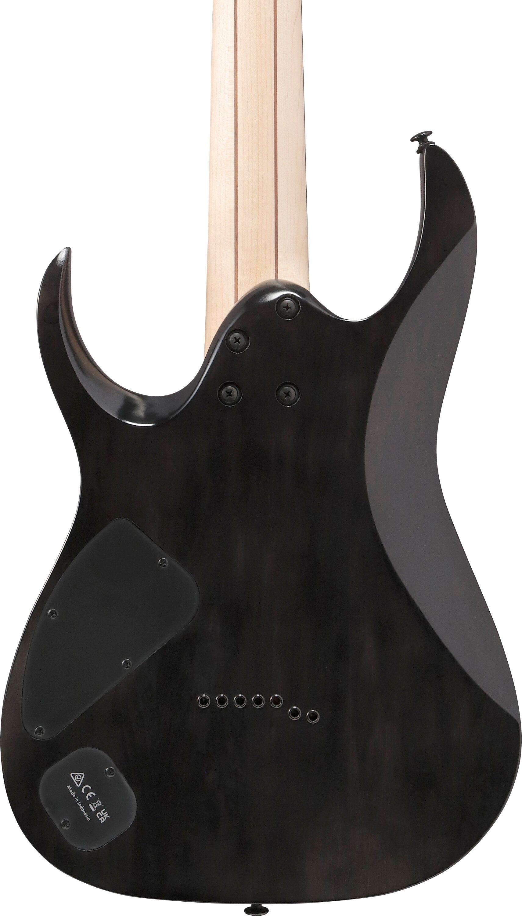 Ibanez RGA217P1PB Premium Electric Guitar, 7-String (with Gig Bag), Deep Twilight Burst, Action Position Back