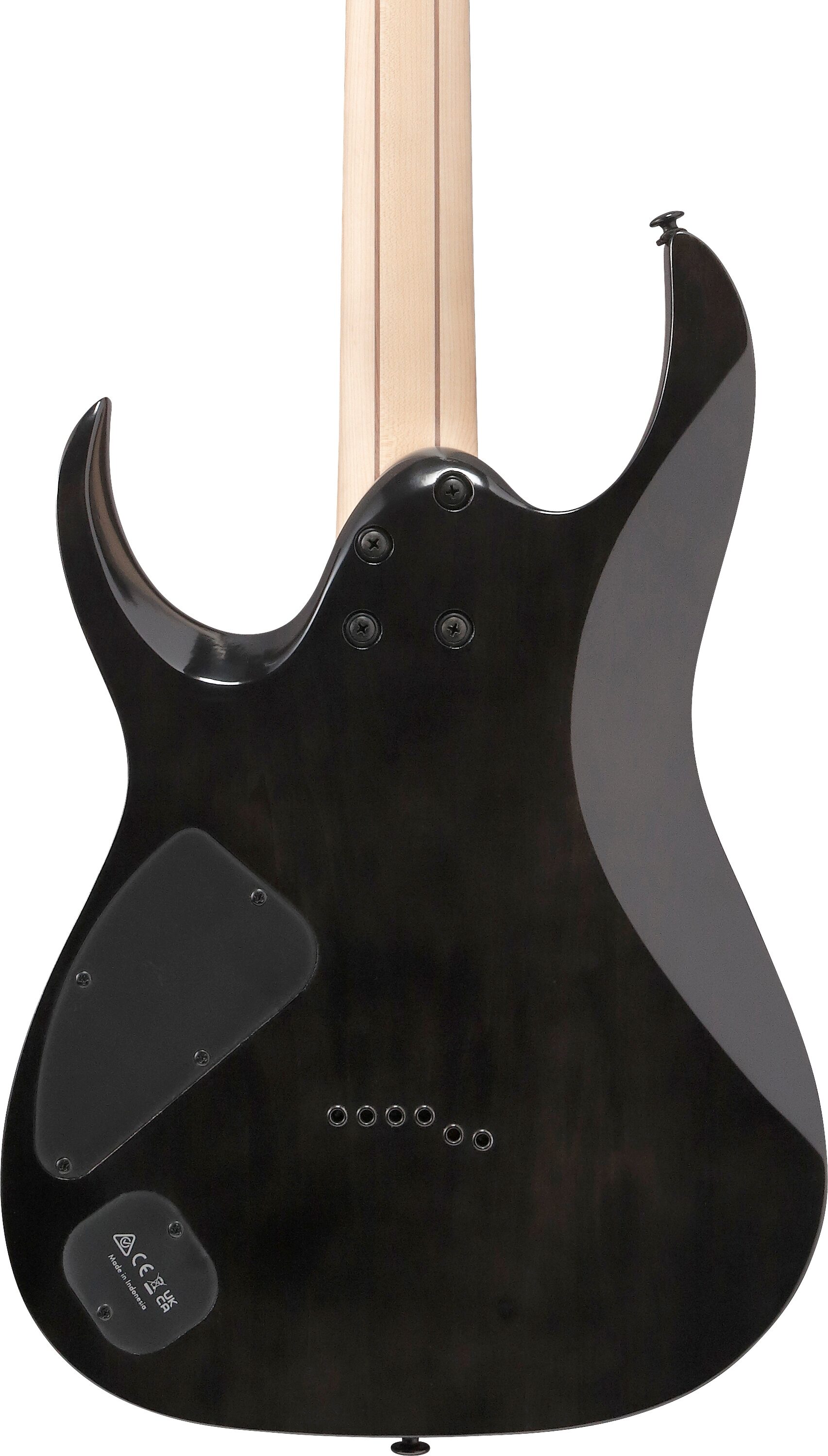 Ibanez RGA21P1PB Premium Electric Guitar (with Gig Bag), Deep Twilight Burst, Action Position Back