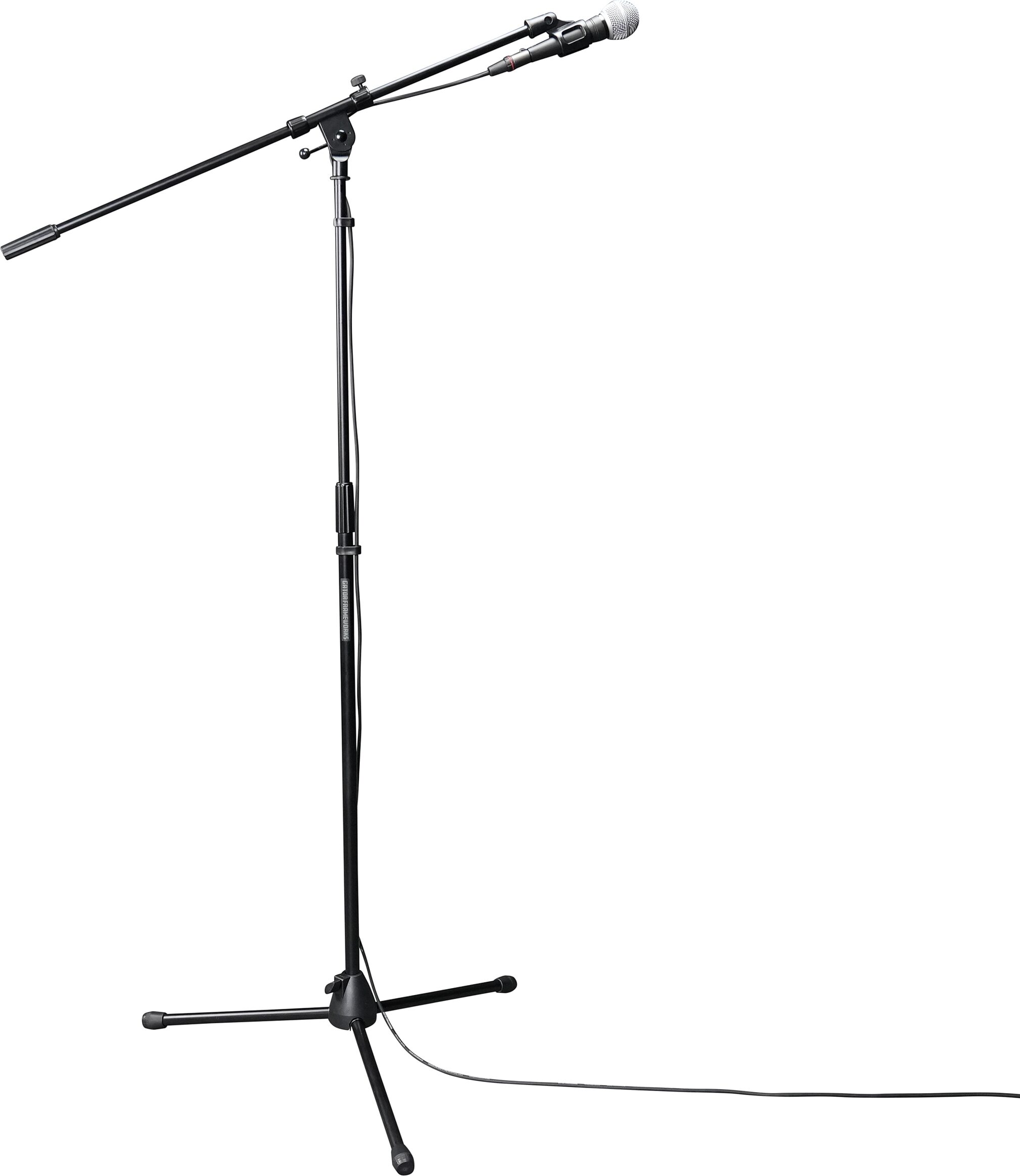 Gator RI-MIC-1020 Rok-It Telescoping Tripod Mic Stand, New, Action Position Back