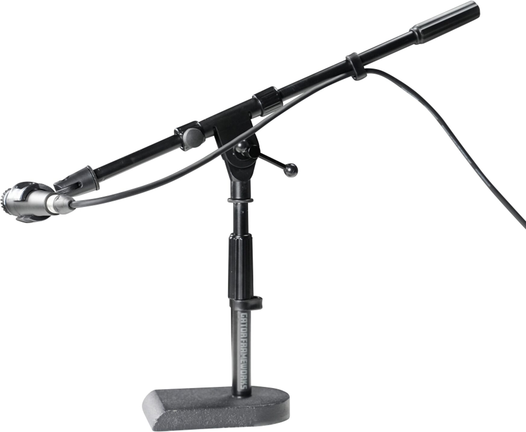 Gator RI-MIC-200 Rok-It Drum/Boom Microphone Stand, New, Action Position Back