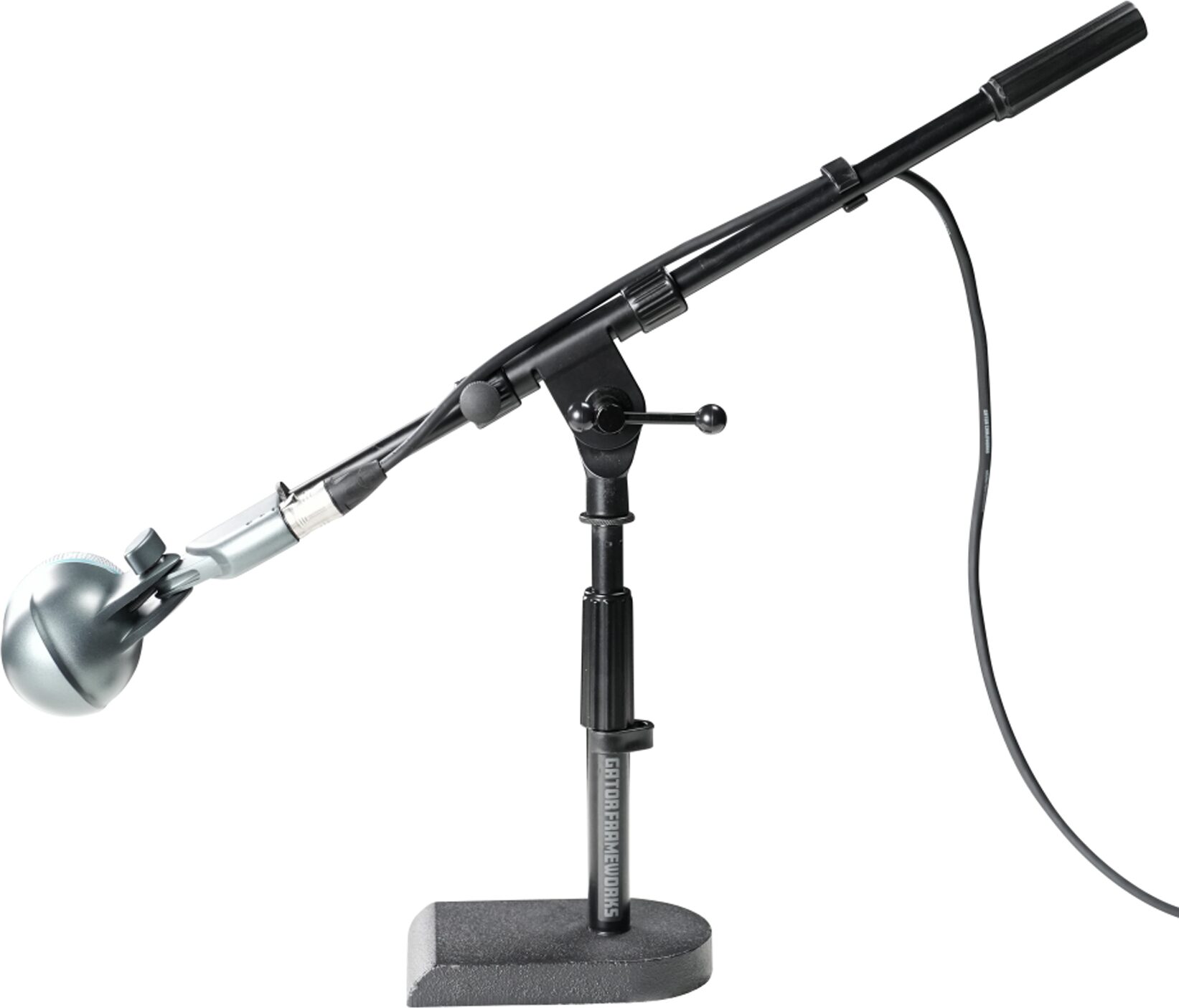 Gator RI-MIC-200 Rok-It Drum/Boom Microphone Stand, New, Action Position Back