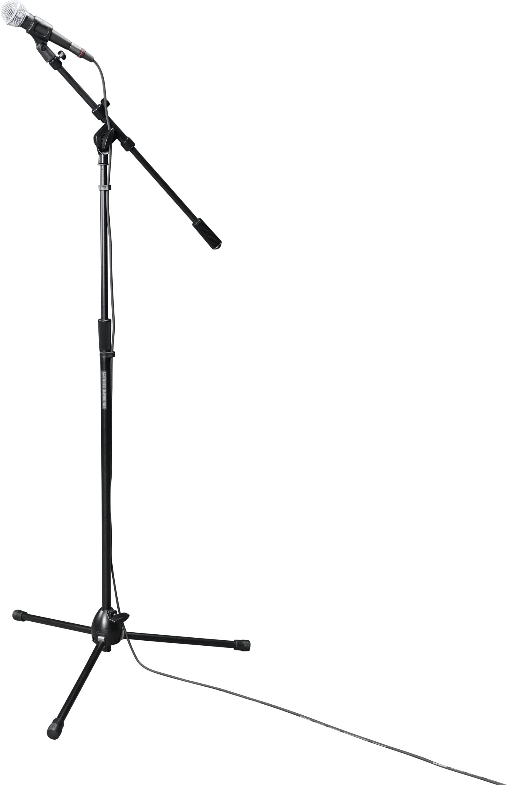 Gator RI-MIC-5020 Rok-It Heavy-Duty Telescoping Boom Microphone Stand, New, Action Position Back