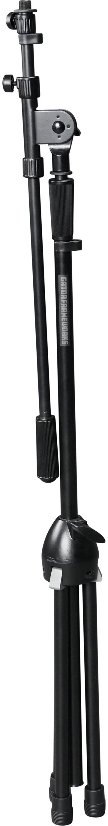 Gator RI-MIC-5020 Rok-It Heavy-Duty Telescoping Boom Microphone Stand, New, Action Position Back