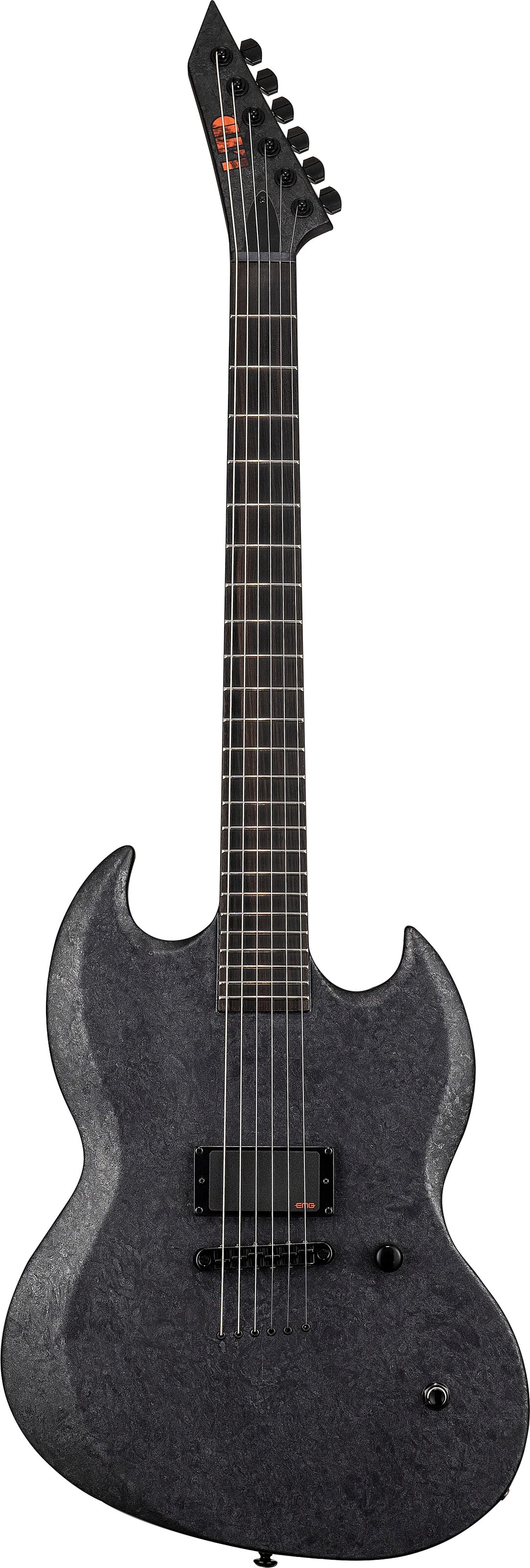 ESP LTD Reba Meyers RM600 Electric Guitar (with Case), Action Position Back