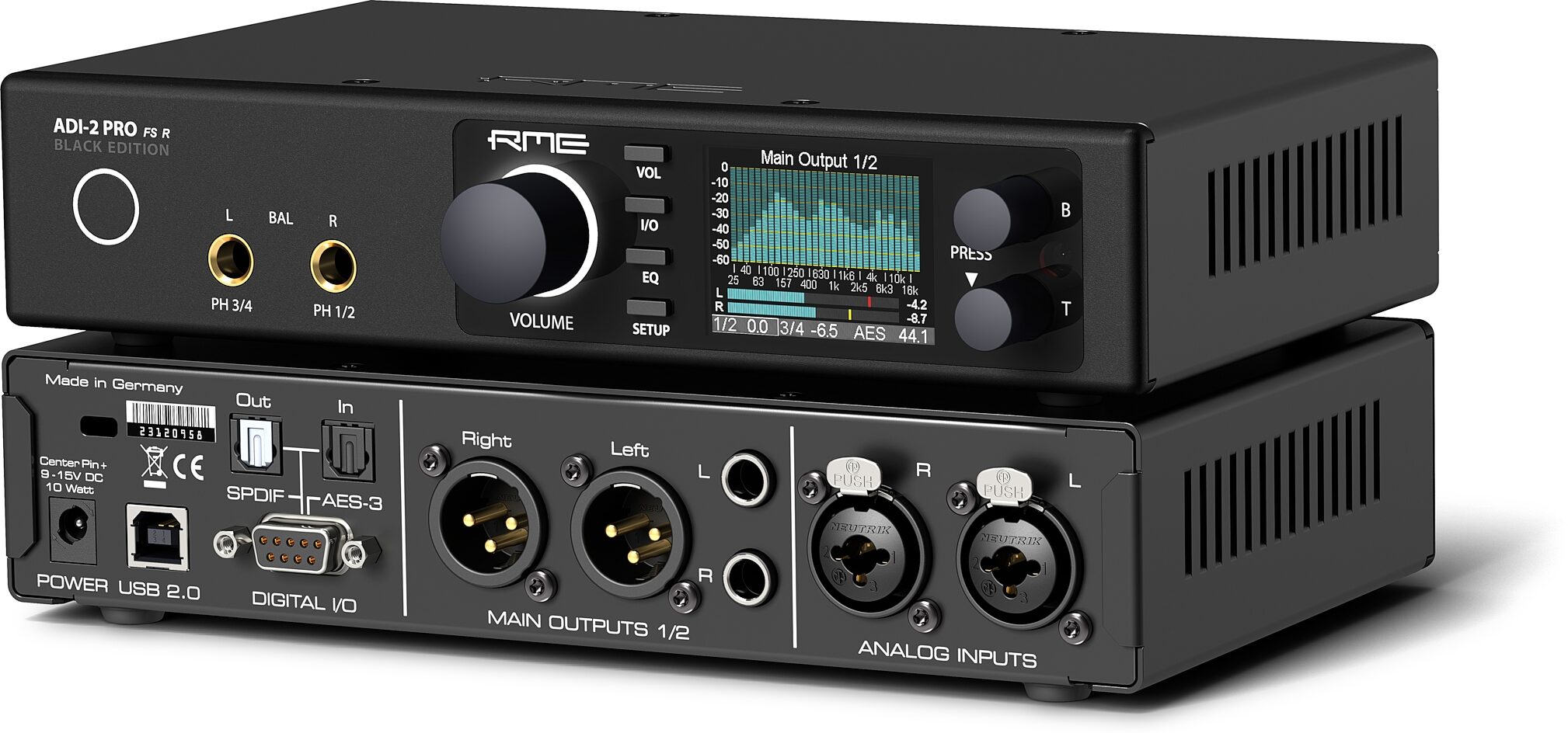 RME ADI-2 PRO FS R Black Edition AD/DA Audio Converter