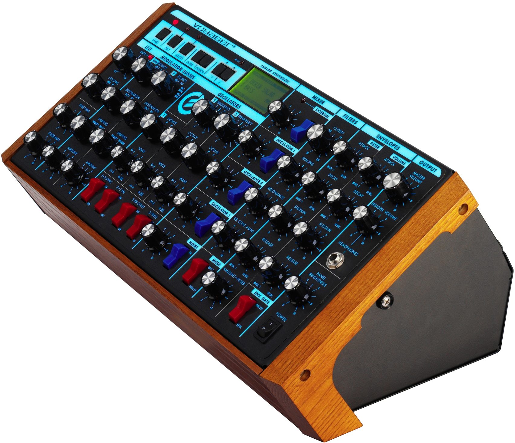 moog voyager midi range