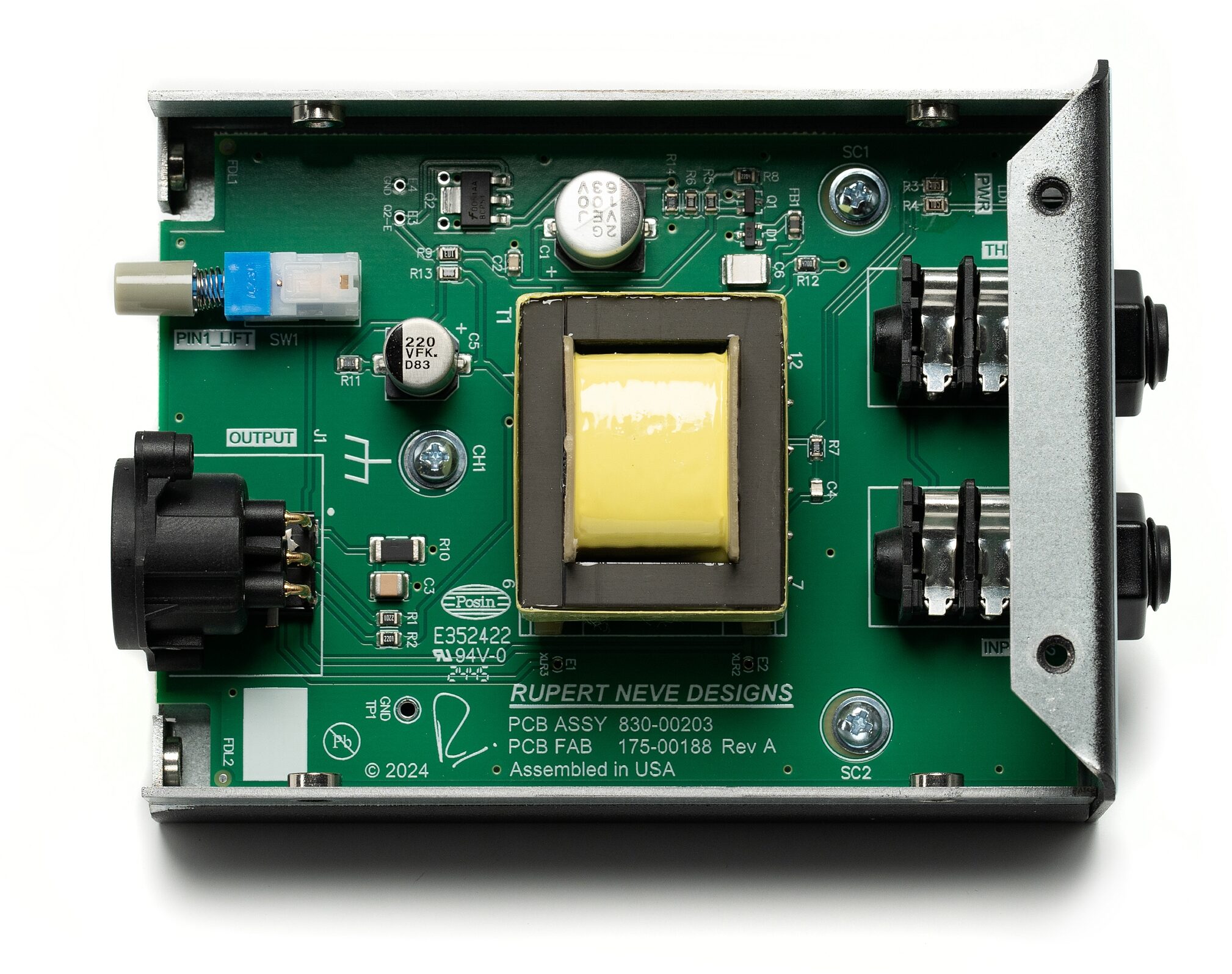 Rupert Neve Designs RNDI-M Active Transformer Direct Box, Open Box (Very Good), Action Position Back