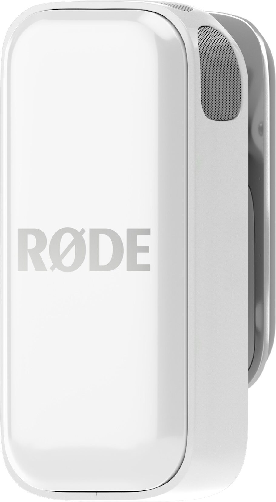 Rode Wireless Micro USB-C Compact Wireless Microphone System, White, Open Box (Like New), Transmitter