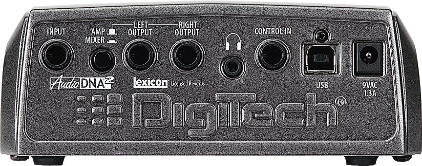 DigiTech RP150 Guitar Multi-Effects Pedal, Rear