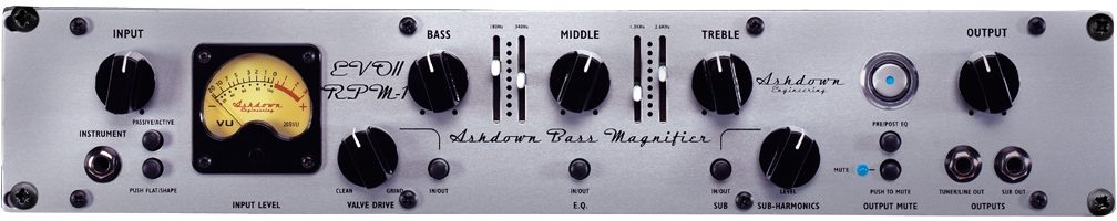 Ashdown ABMRPM EVO II Rackmount Preamp, Main